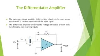 Operational amplifier | PPTX