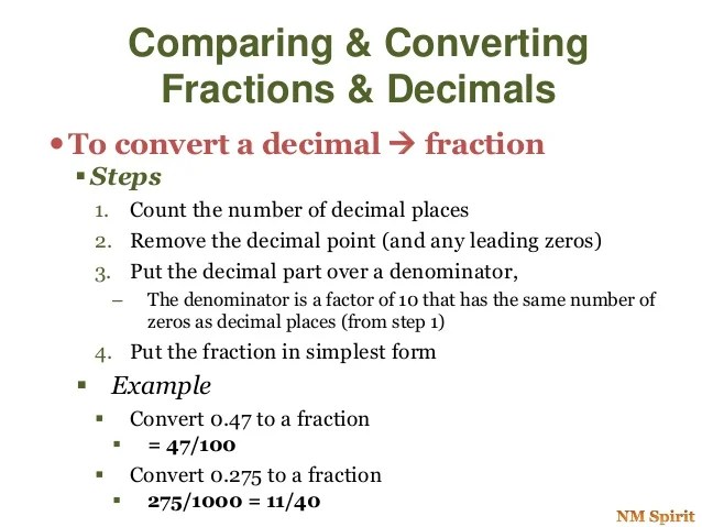 Oprations Of Decimal Numbers
