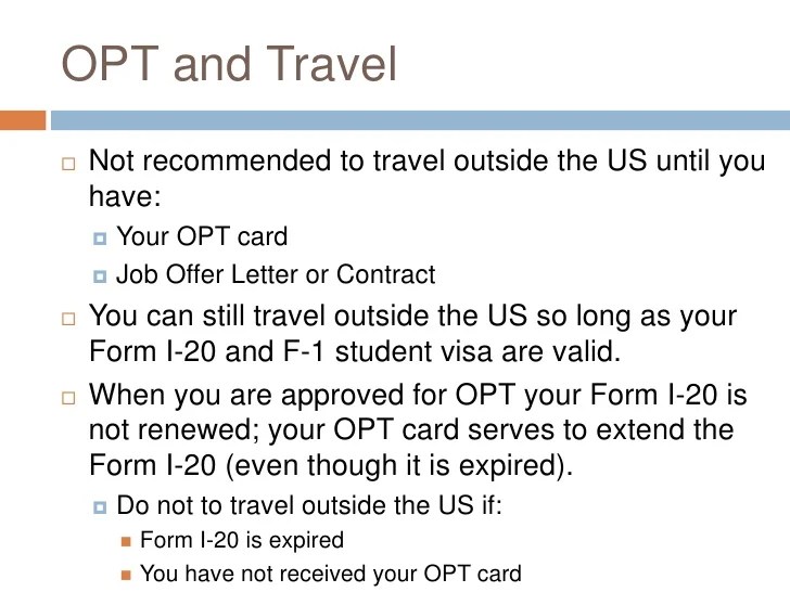 Optional practical training powerpoint