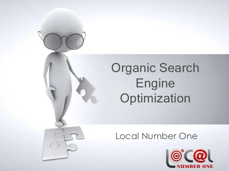 Organic search engine optimization