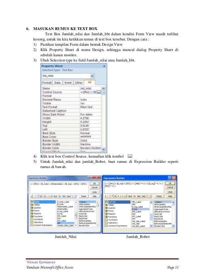 Panduan microsoft office access 2007 2