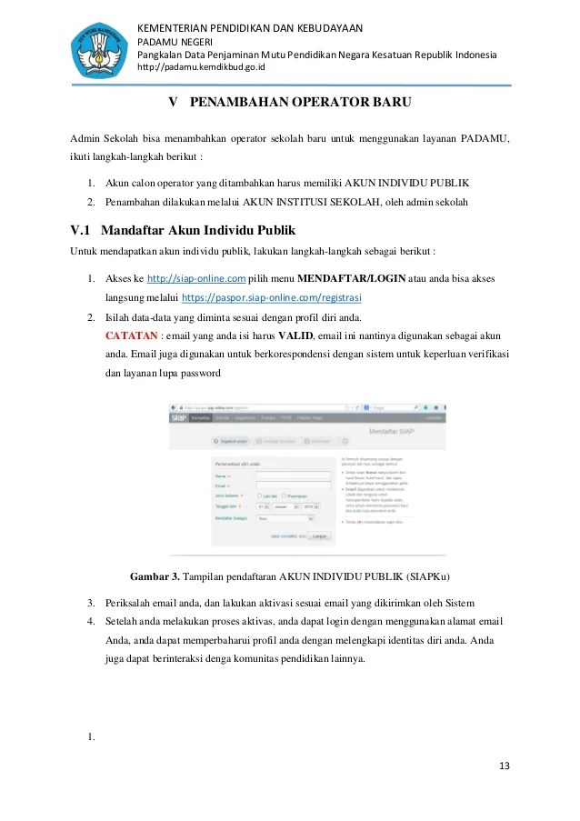 Panduan Penggunaan Aplikasi PADAMU NEGERI