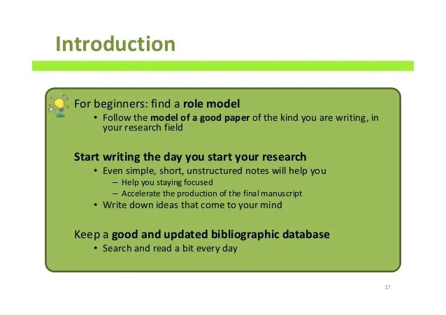 How to Write Good Scientific Papers A Comprehensive Guide