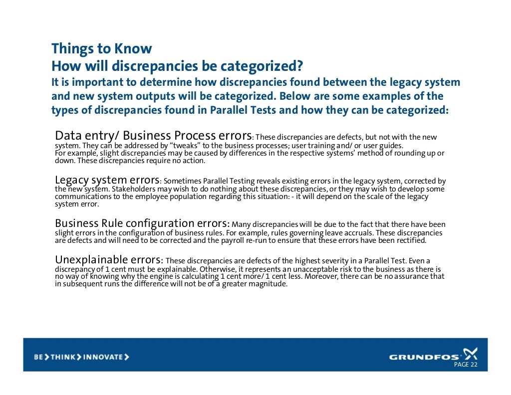 Parallel testing overview