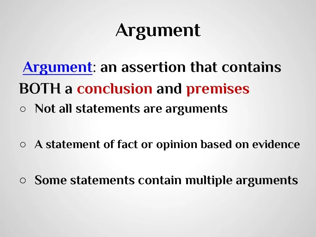 Understanding Logical Argumentation, Structure, and Reasoning