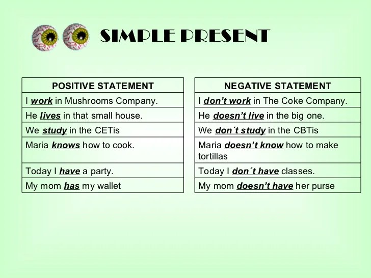 PAST SIMPLE POWER POINT