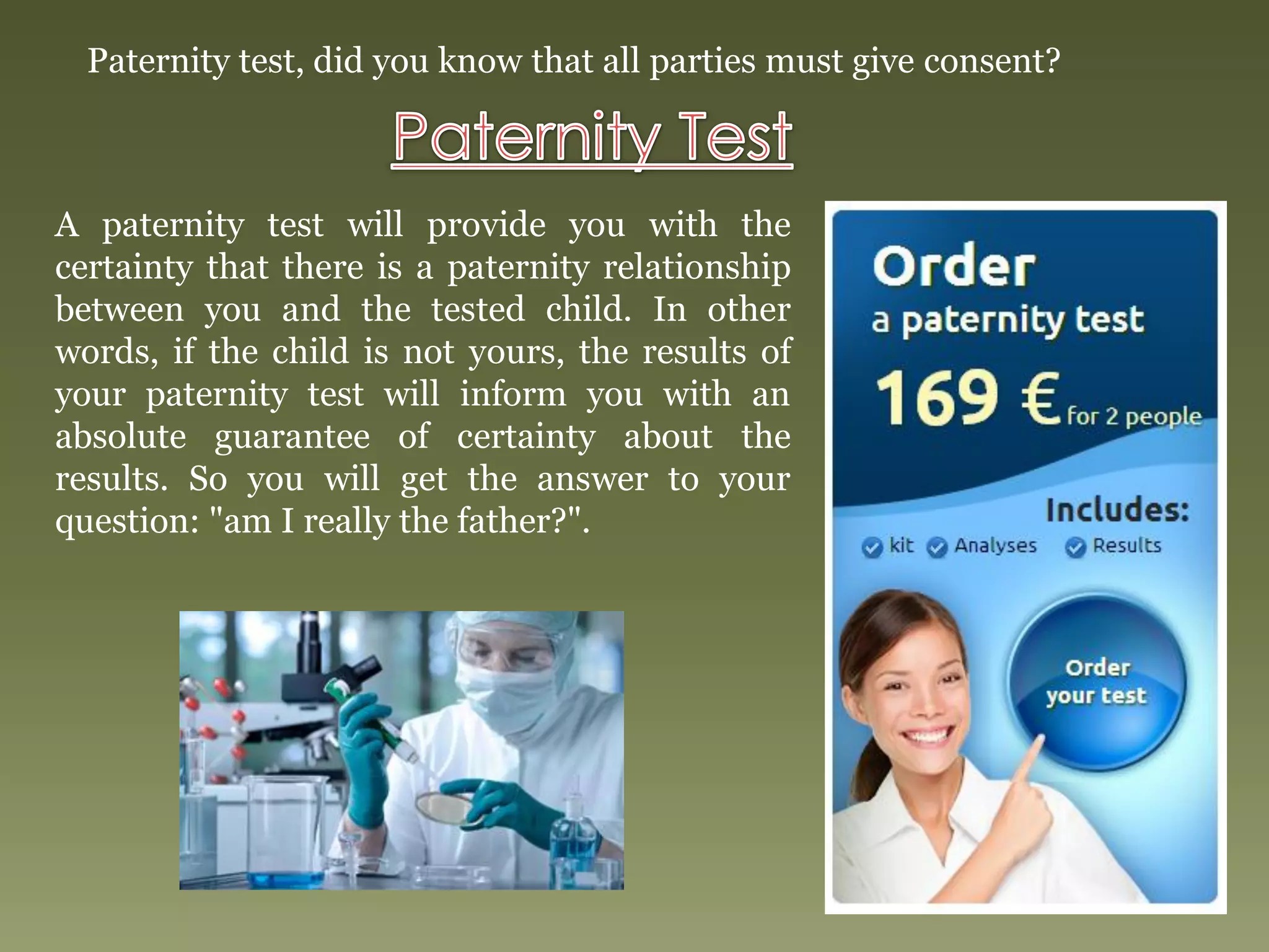 Paternitytest PDF