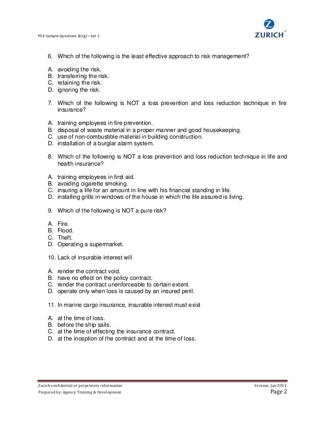 Pce sample question set 1 (eng)