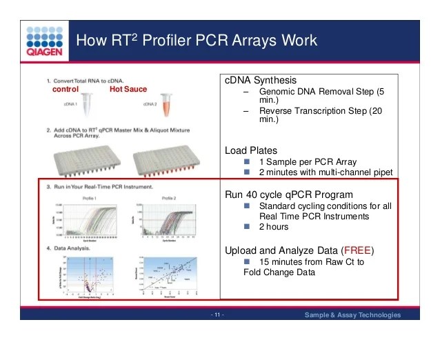 Pcr array data analysis 2013