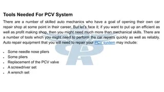 Car Filter PCV System | PPTX