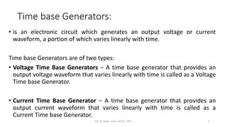 Time base Generators (part-1) | PPT