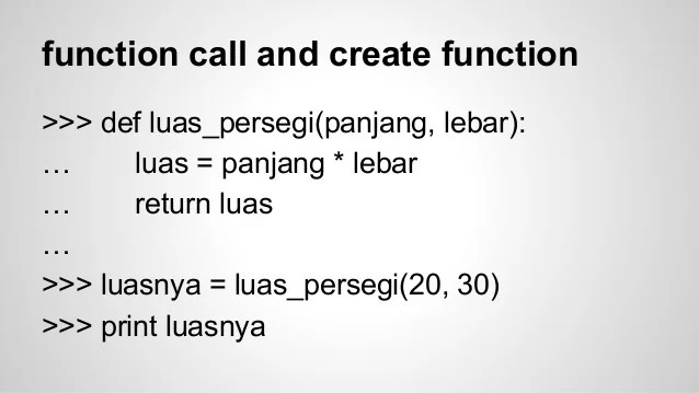 Pemrograman Python untuk Pemula