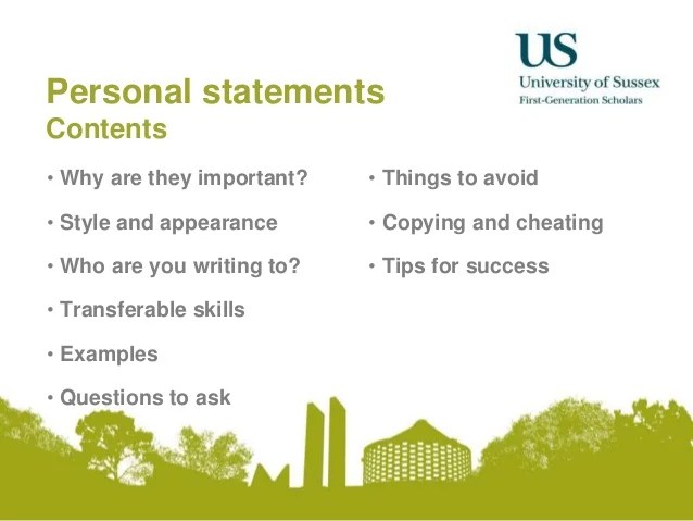 Personal statement hook examples Dental Vantage Dinh Vo DDS