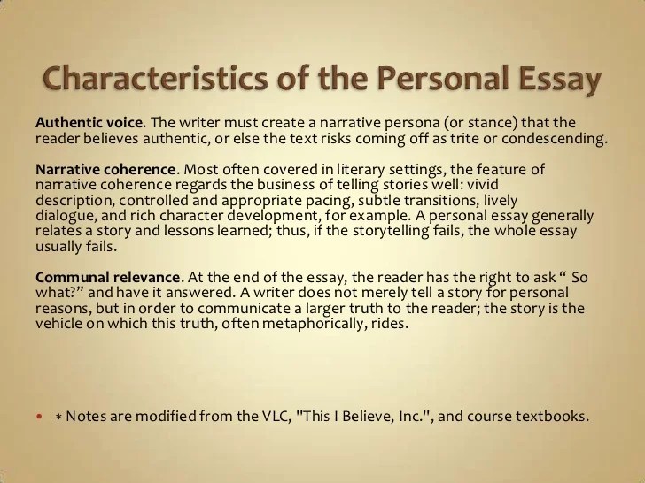 My personal qualities essay Personal essay writing help, ideas