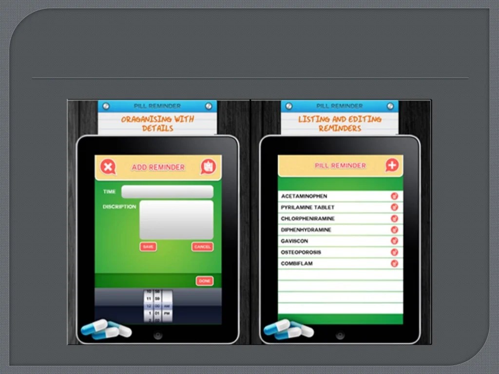 Medicine Reminder App Source Code IHSANPEDIA