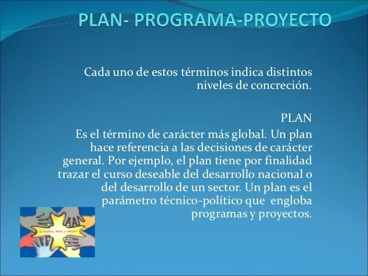 Plan programaproyecto