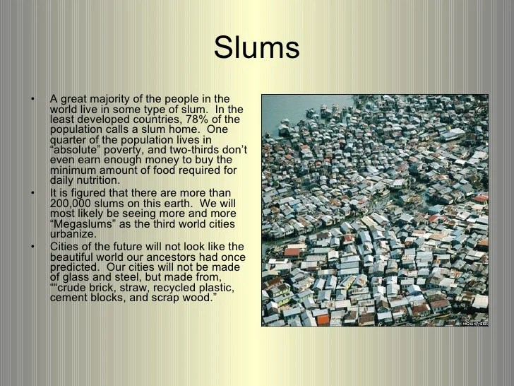 of slums