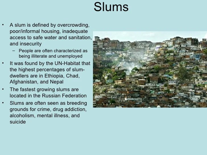 of the slums presentation