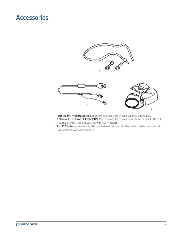 Plantronics cs540 user guide