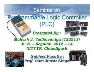 PLC - Programmable Logic Controller | PDF