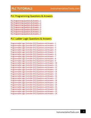 PLC Guide | PDF
