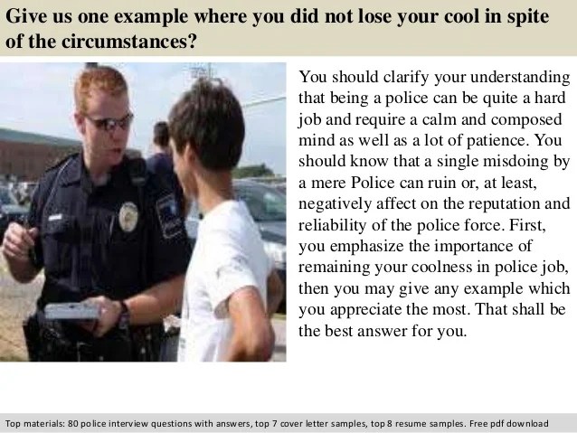 Police dispatcher interview questions