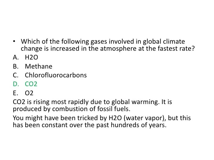 Air Pollution Questions and Answers Objective MCQ Quiz