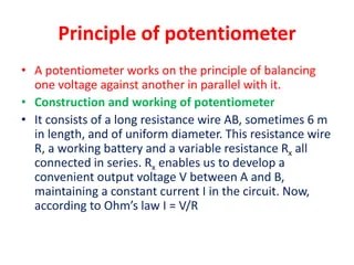 Potentiometer | PPTX