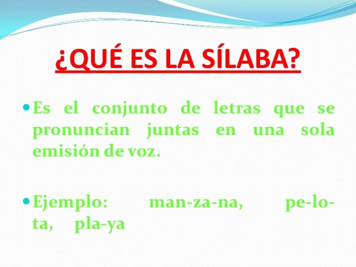 Power point sÃ­labas