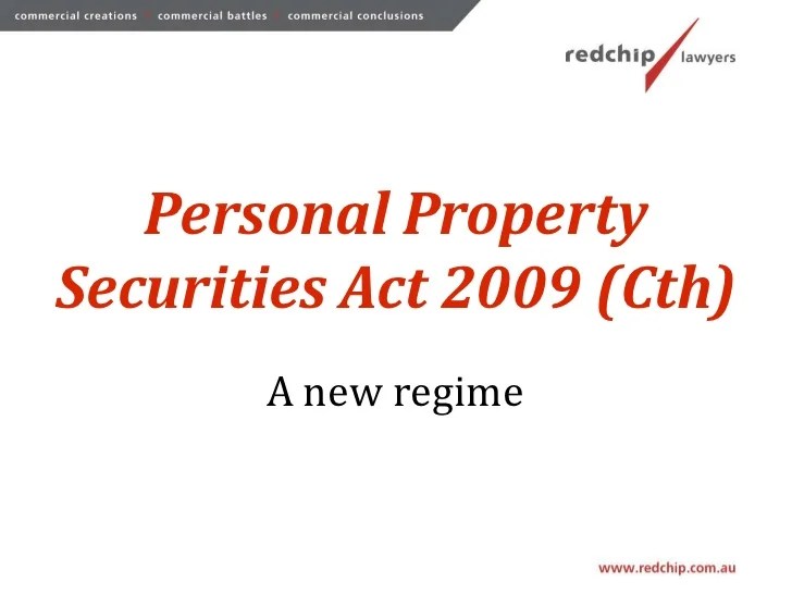 PPSA presentation 8 February 2012