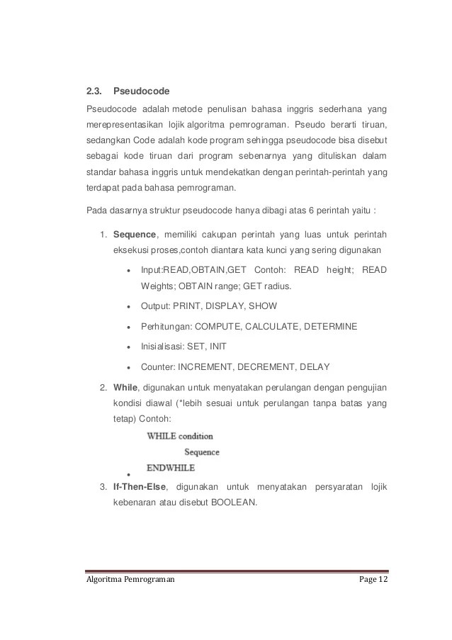 Program Sederhana Algoritma Menggunakan Perintah For Dengan Memakai  Flowchart | Peatix