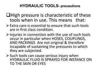 Precautions using machine tools | PDF