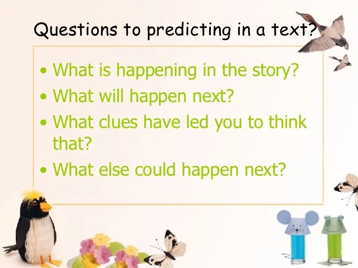 Prediction And Inference