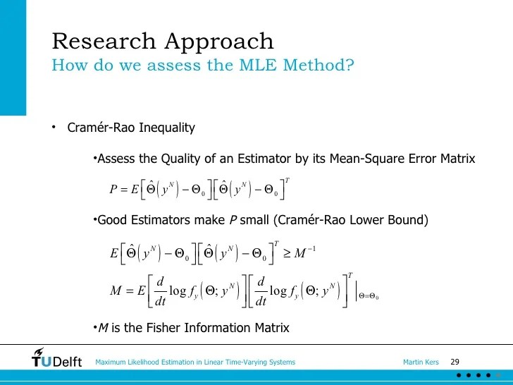 Maximum Likelihood Estimation of Linear TimeVarying Pilot Model Para…