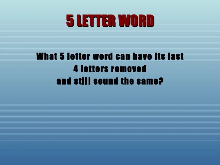 Riddles and Puzzles