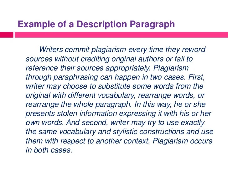 ️ Paragraph describing a person examples. How to Describe a Person