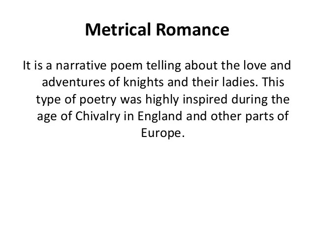Presentation in Literature 1