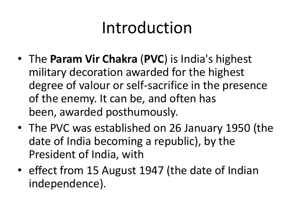 Param Vir Chakra