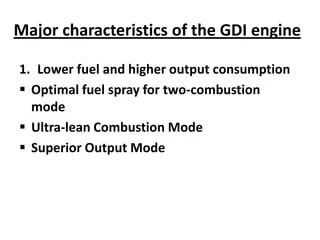 Gasoline Direct-Injection Engines (GDI) | PPT