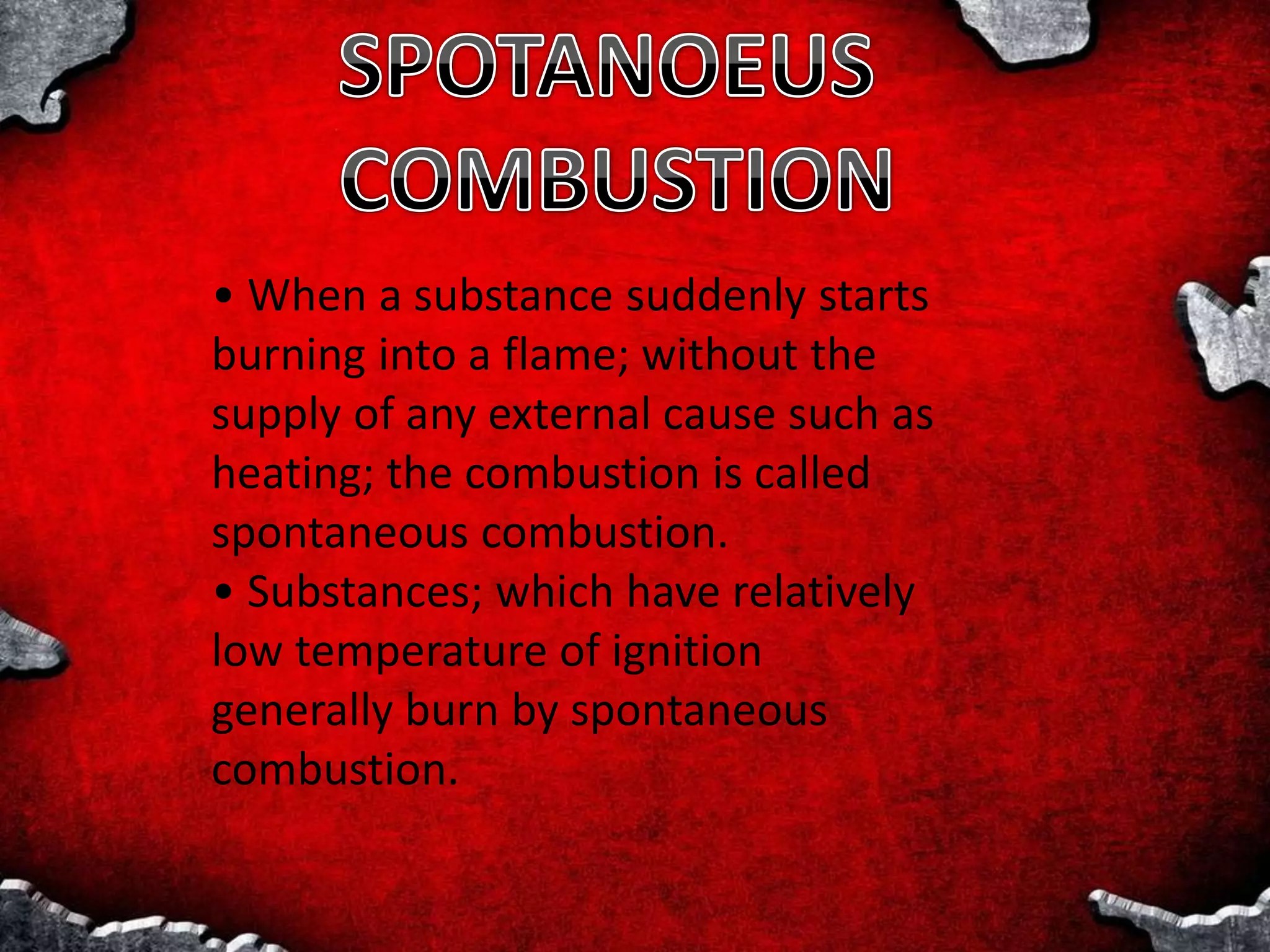 combustion PPTX