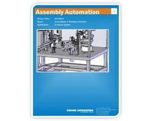 Rotary Indexing Table | PPTX