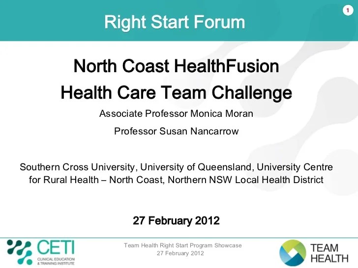 Presentation 5 HealthFusion Health Care Team Challenge