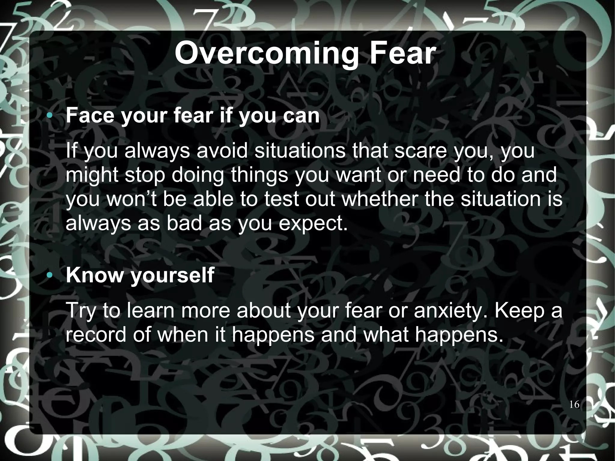 Fear ODP