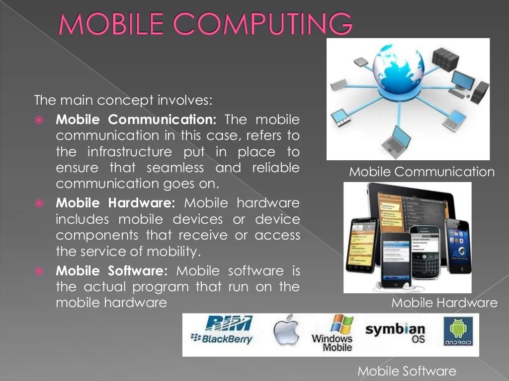 Presentation mobile computing