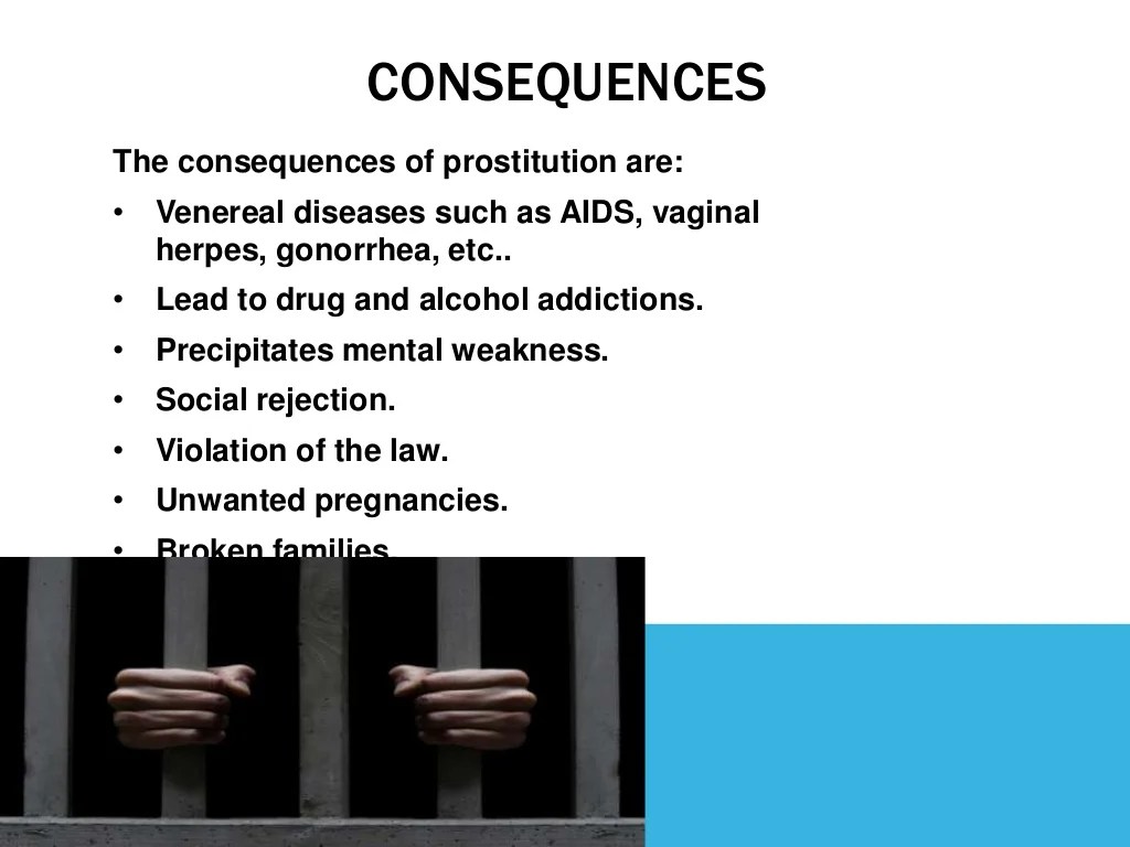 Presentation of prostitution