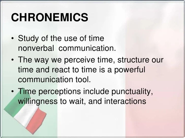 Collection of Chronemics Nonverbal Communication Exles Chronemics