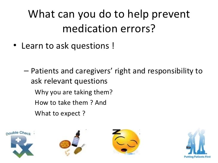 Preventing medication errors