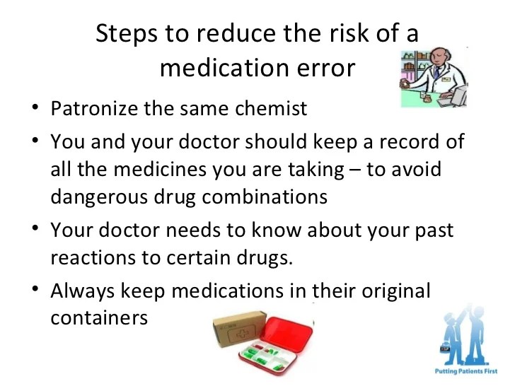 Preventing medication errors