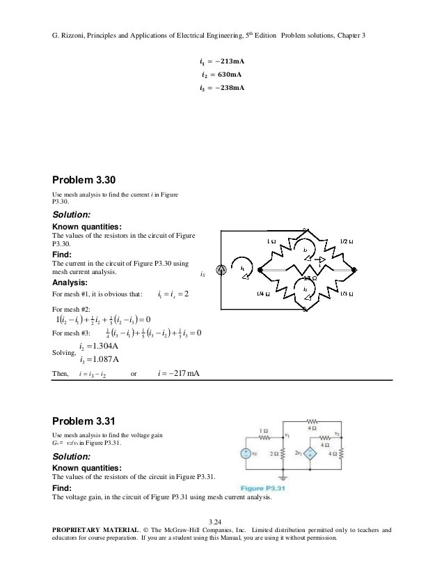Principles And Applications of Electrical Engineering 6th Edition Riz…