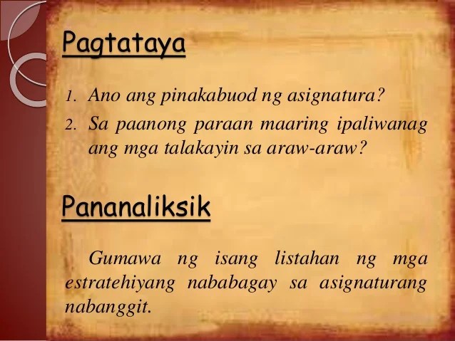 GOALS, EXPECTATIONS, AND COMPETENCIES OF MAKABAYAN